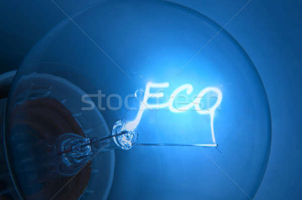 Ecologico energia blu Foto d'archivio © 72soul
