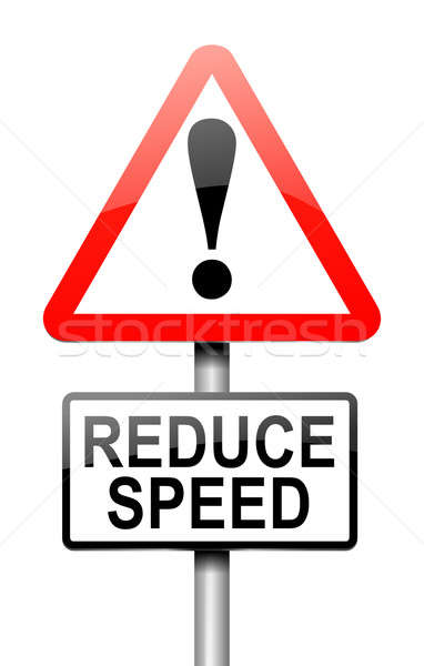 Reduce speed concept. Stock photo © 72soul