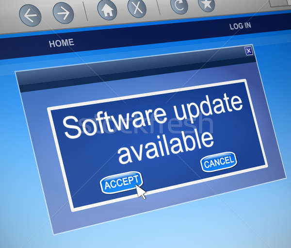 Software update concept. Stock photo © 72soul