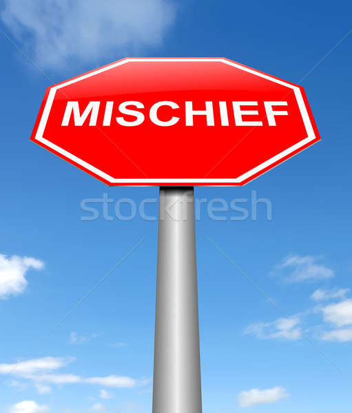 Mischief concept. Stock photo © 72soul