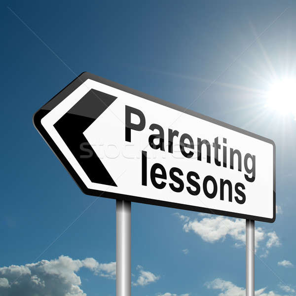 Parenting lessons. Stock photo © 72soul