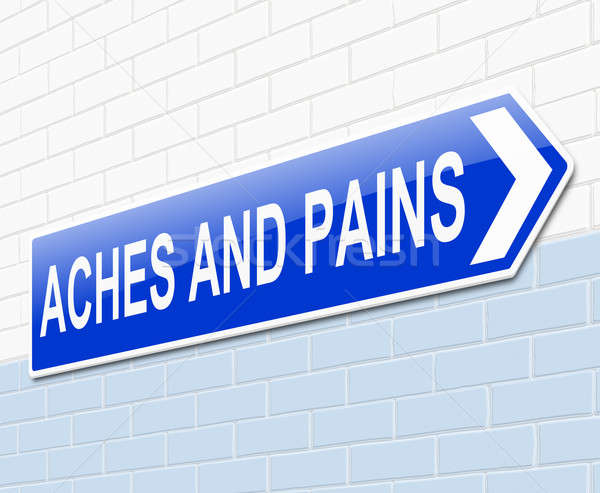 Aches and pains concept. Stock photo © 72soul