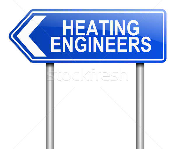 Heating engineer concept. Stock photo © 72soul