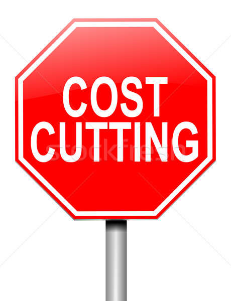 Cost cutting concept. Stock photo © 72soul