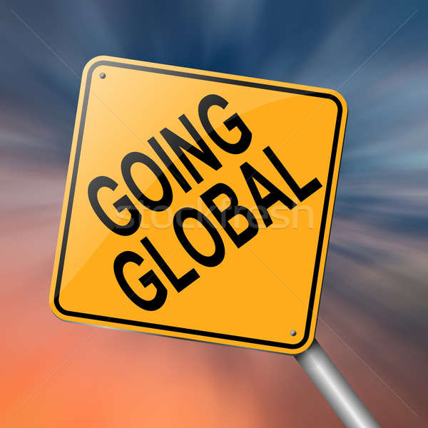 Going global. Stock photo © 72soul