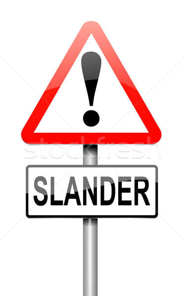 Slander concept. Stock photo © 72soul