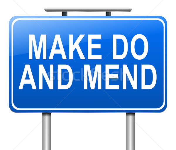 Make do and mend. Stock photo © 72soul