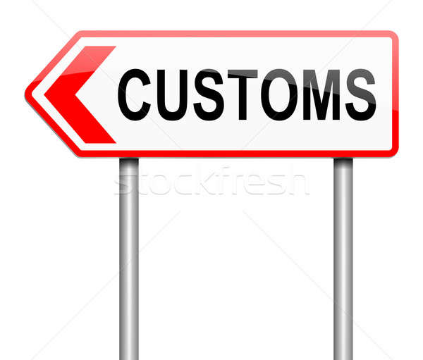 Customs concept. Stock photo © 72soul