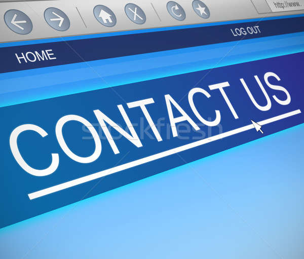 Contact us concept. Stock photo © 72soul