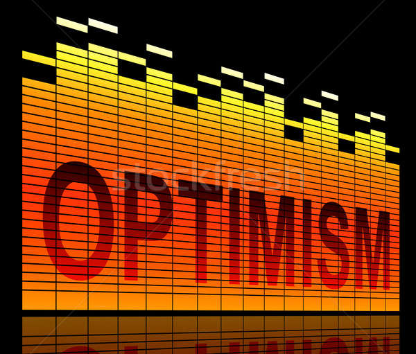 Optimism levels concept. Stock photo © 72soul