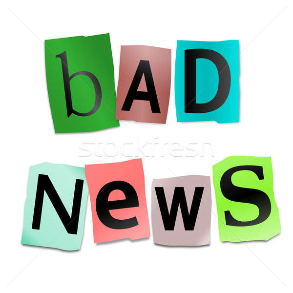 Bad news concept. Stock photo © 72soul