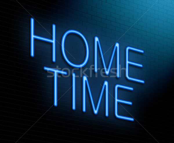 Home time concept. Stock photo © 72soul