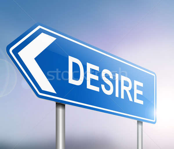 Desire sign concept. Stock photo © 72soul