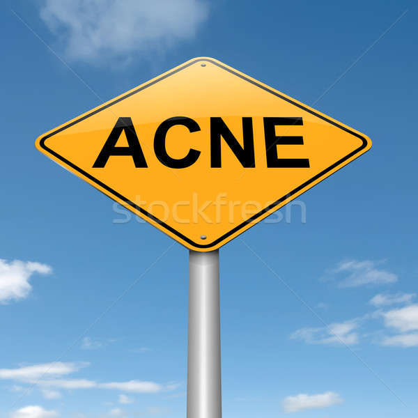 Acne concept. Stock photo © 72soul
