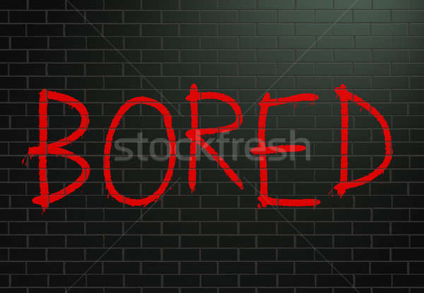 Bored concept. Stock photo © 72soul