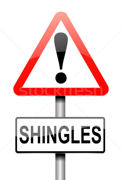 Shingles concept. Stock photo © 72soul