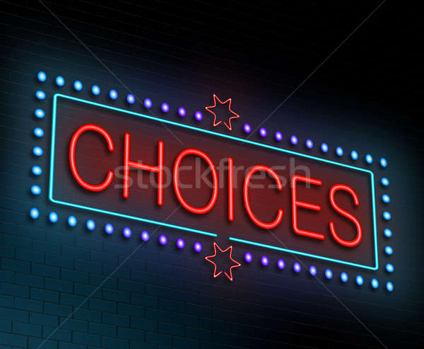 Choices concept. Stock photo © 72soul