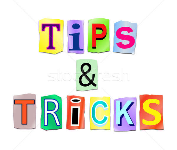 Tips and tricks concept. Stock photo © 72soul