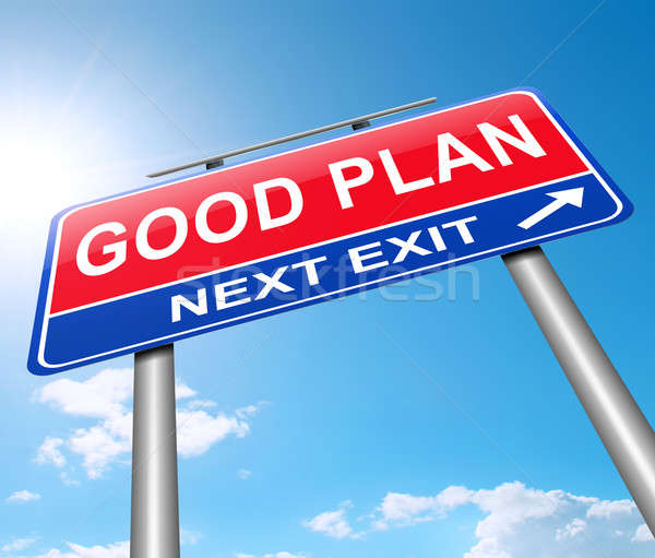 Good plan concept. Stock photo © 72soul