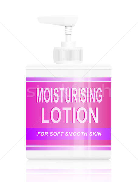 Moisturing lotion dispenser. Stock photo © 72soul