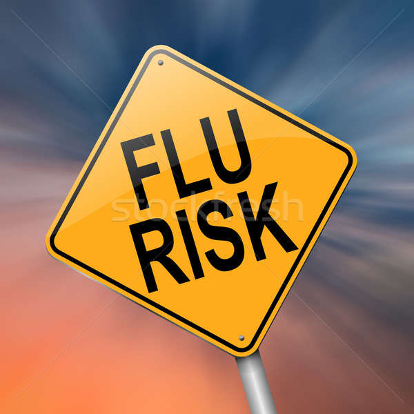 Flu alert concept. Stock photo © 72soul