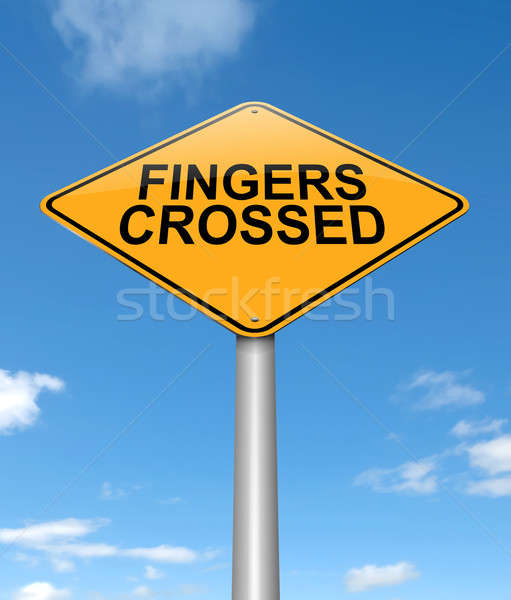 Fingers crossed. Stock photo © 72soul