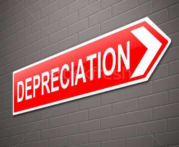 Depreciation concept. Stock photo © 72soul