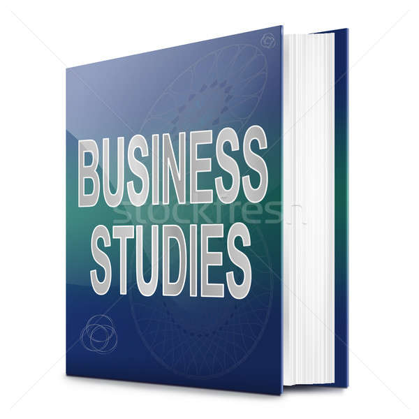  Business studies concept. Stock photo © 72soul