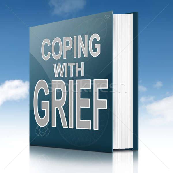 Coping with grief book. Stock photo © 72soul