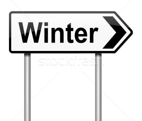 Stock photo: Winter concept.