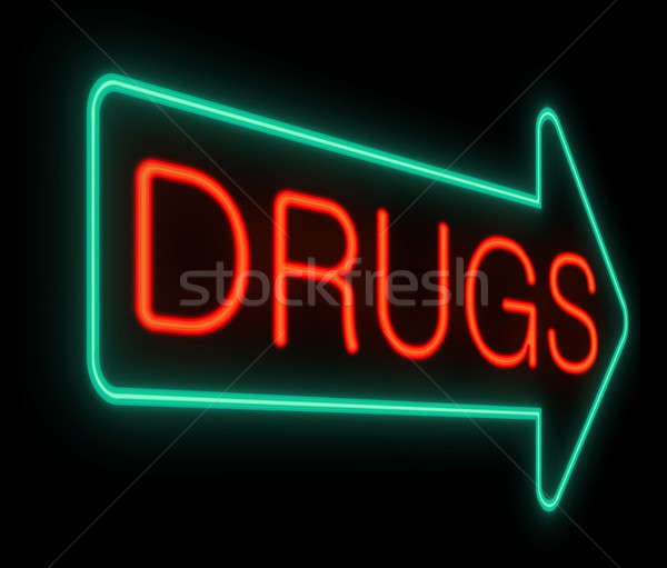 Stock photo: Drugs concept.