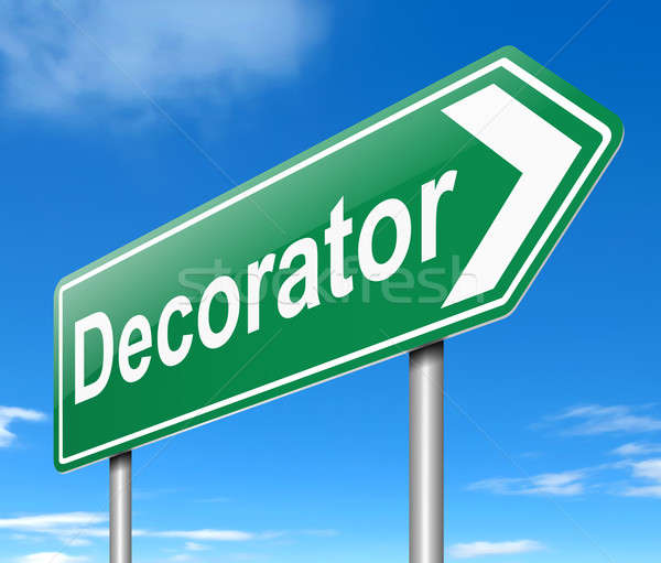 Decorator concept. Stock photo © 72soul