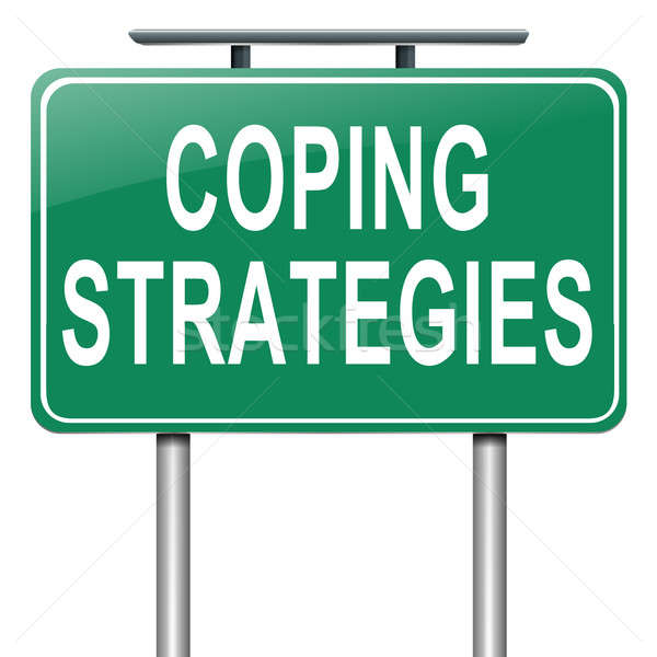 Stock photo: Coping strategies.