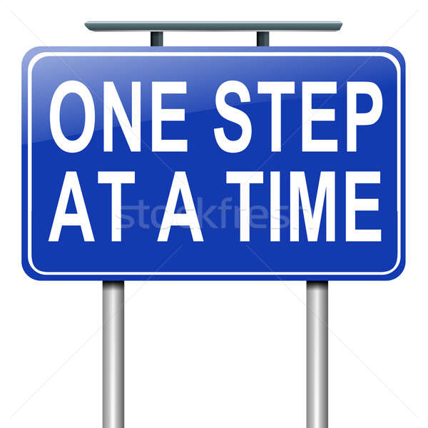 One step at a time. Stock photo © 72soul