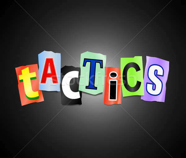 Tactics concept. Stock photo © 72soul