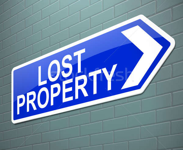 Lost property concept. Stock photo © 72soul