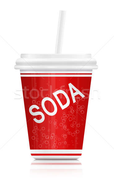 Soda take out. Stock photo © 72soul