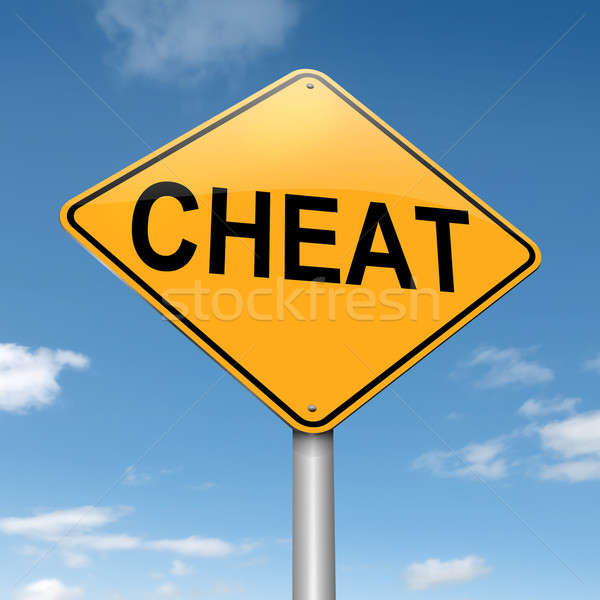 Cheat concept. Stock photo © 72soul