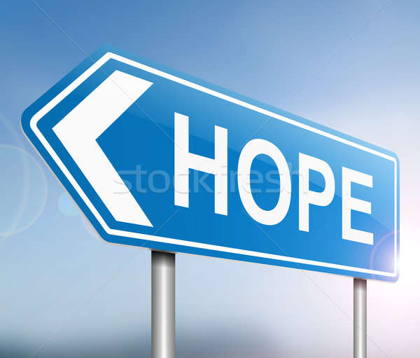 Hope sign concept. Stock photo © 72soul