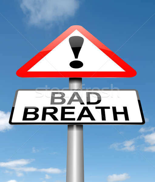 Bad breath concept. Stock photo © 72soul