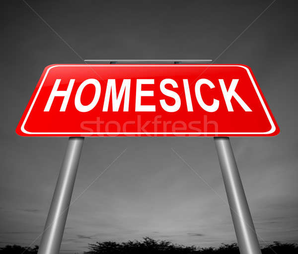 Homesick concept. Stock photo © 72soul
