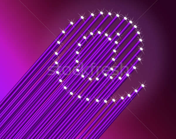 Mare viteza in banda larga ilustrare multe violet Imagine de stoc © 72soul
