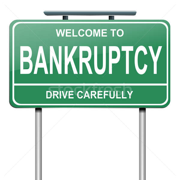 Bankruptcy concept. Stock photo © 72soul