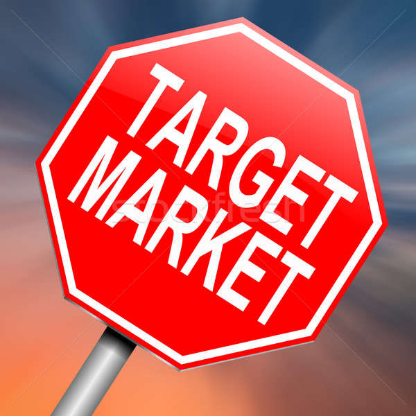 Target market. Stock photo © 72soul