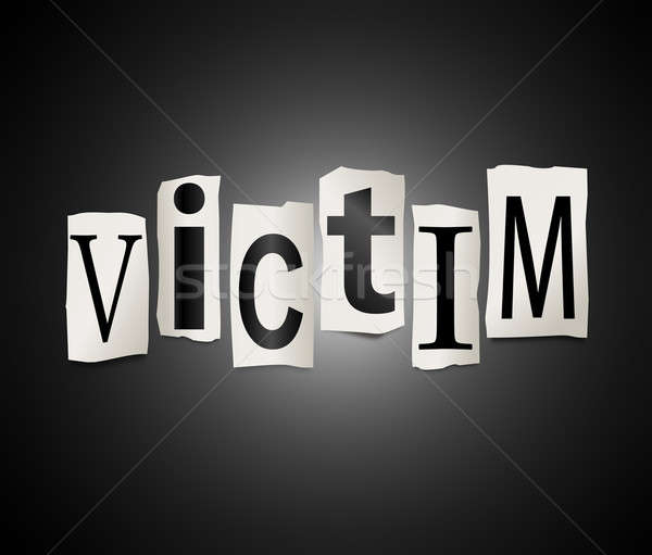 Victim concept. Stock photo © 72soul