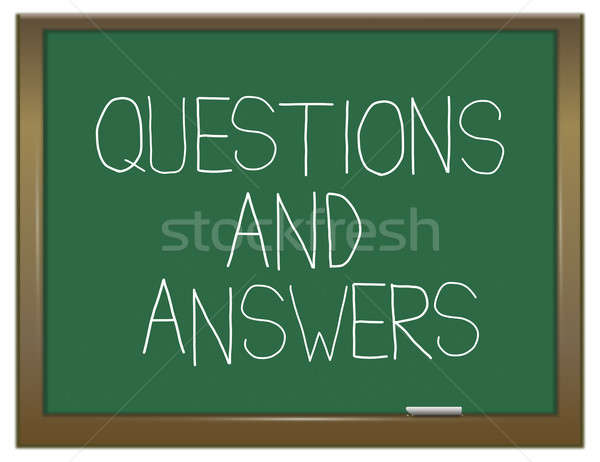 Questions and answers concept. Stock photo © 72soul