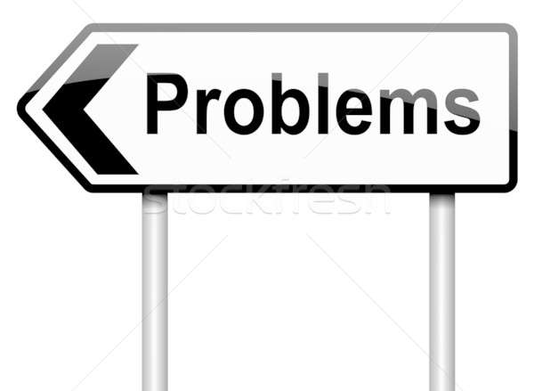 Problems ahead. Stock photo © 72soul