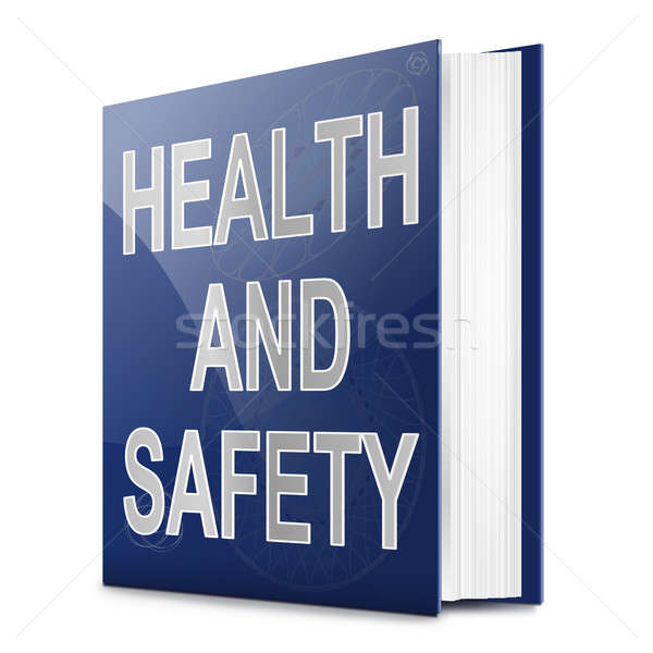 Health and safety text book. Stock photo © 72soul