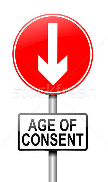 Under age concept. Stock photo © 72soul
