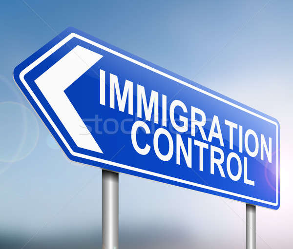 Immigration control concept. Stock photo © 72soul